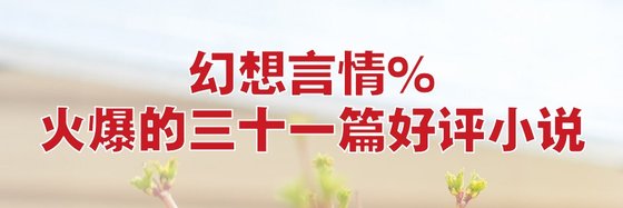 幻想言情%火爆的三十一篇好评小说